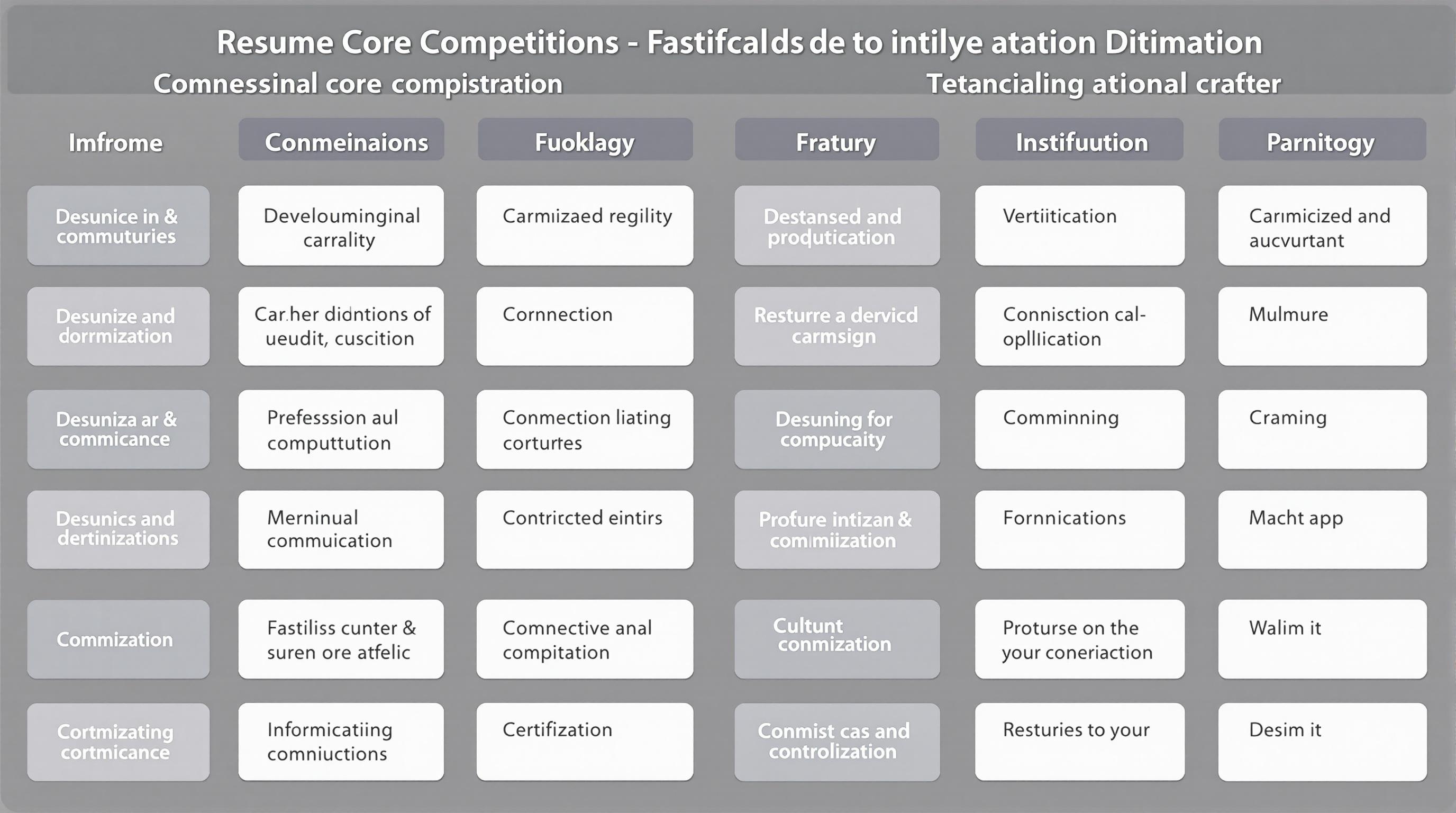 Core Expertise Resume: How to Highlight Key Competencies Effectively